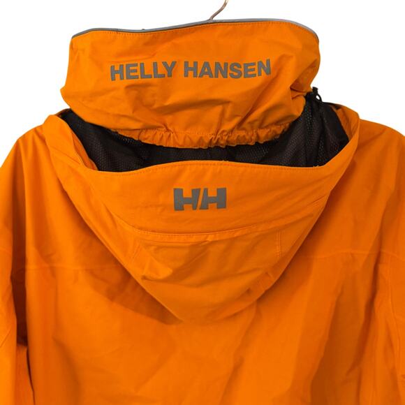 Helly Hansen Seabourn PolarShield Women’s XL Helly Tech Jacket Orange Waterproof - Picture 6 of 16